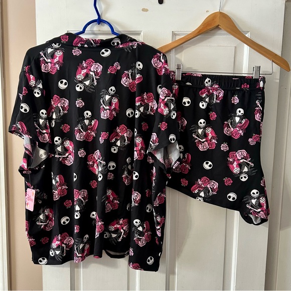 Women’s Nightmare Before Christmas Pajama/Lounge Set 3X - Picture 2 of 5